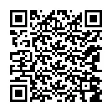 QR Code สำหรับหมายเลขโทรศัพท์ +12042086881