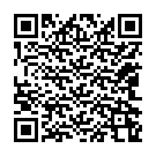 QR-koodi puhelinnumerolle +12042268219