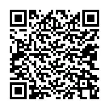 Kode QR untuk nomor Telepon +12042268227