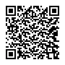 QR kód a telefonszámhoz +12042268229