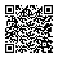 Código QR para número de teléfono +12042278419