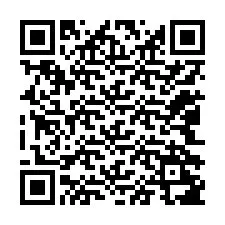 Kode QR untuk nomor Telepon +12042287629