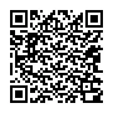 QR-koodi puhelinnumerolle +12042300153