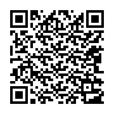 Kode QR untuk nomor Telepon +12042303446