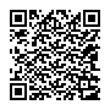 QR-koodi puhelinnumerolle +12042303449