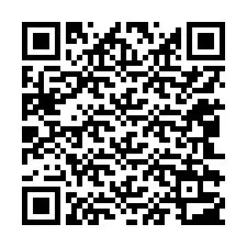 Kod QR dla numeru telefonu +12042303452