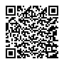 QR код за телефонен номер +12042303454