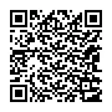 QR-koodi puhelinnumerolle +12042303455