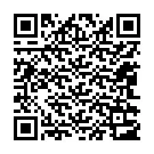 QR-koodi puhelinnumerolle +12042303457