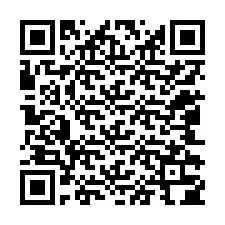 Código QR para número de telefone +12042304188