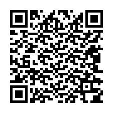 QR-koodi puhelinnumerolle +12042304192