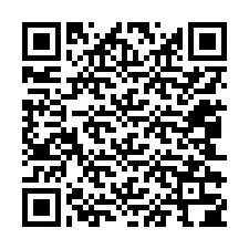 QR-koodi puhelinnumerolle +12042304193