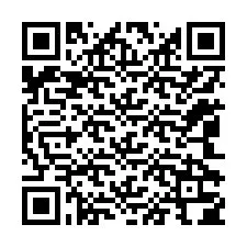 QR kód a telefonszámhoz +12042304201