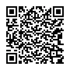 QR-code voor telefoonnummer +12042304204