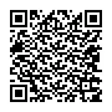 QR-koodi puhelinnumerolle +12042305876