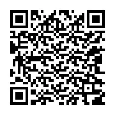 Kode QR untuk nomor Telepon +12042306258