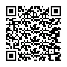 QR-koodi puhelinnumerolle +12042308963