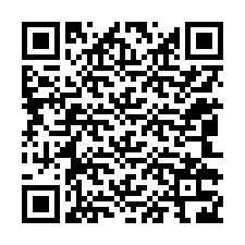 QR kód a telefonszámhoz +12042326904