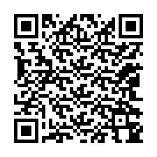 Código QR para número de telefone +12042344659