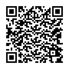 QR-koodi puhelinnumerolle +12042404619