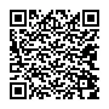 Código QR para número de telefone +12042404627