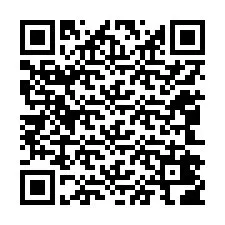 QR-koodi puhelinnumerolle +12042406812