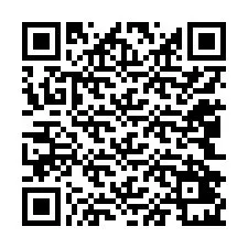 QR-Code für Telefonnummer +12042421626