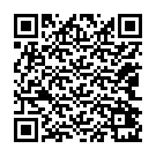 QR Code สำหรับหมายเลขโทรศัพท์ +12042421629