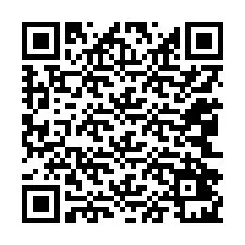 QR-код для номера телефона +12042421633