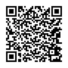 QR-Code für Telefonnummer +12042423955