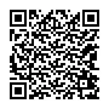 Código QR para número de teléfono +12042427591