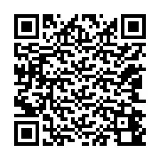 QR код за телефонен номер +12042440089