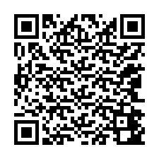 QR код за телефонен номер +12042442068