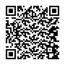 QR-Code für Telefonnummer +12042442073