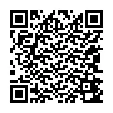 QR-koodi puhelinnumerolle +12042442074