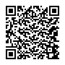 Codice QR per il numero di telefono +12042442075