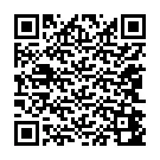 QR-code voor telefoonnummer +12042442076