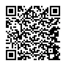 QR-код для номера телефона +12042442977