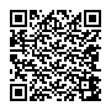 QR-koodi puhelinnumerolle +12042443896