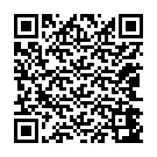 QR-code voor telefoonnummer +12042443899