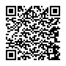 Código QR para número de telefone +12042443906