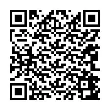 QR код за телефонен номер +12042443912