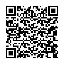 QR-koodi puhelinnumerolle +12042448145