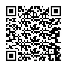 QR-code voor telefoonnummer +12042449303