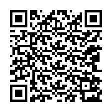 Código QR para número de teléfono +12042523418