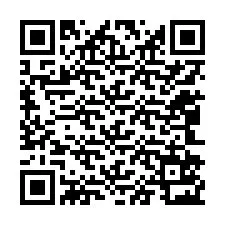 QR-koodi puhelinnumerolle +12042523446