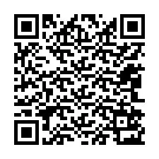 QR-koodi puhelinnumerolle +12042523447