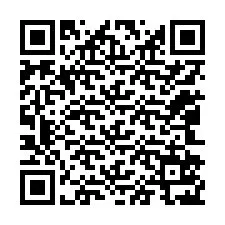 Código QR para número de telefone +12042527449