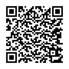 QR-koodi puhelinnumerolle +12042613486