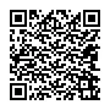 Kode QR untuk nomor Telepon +12042661687